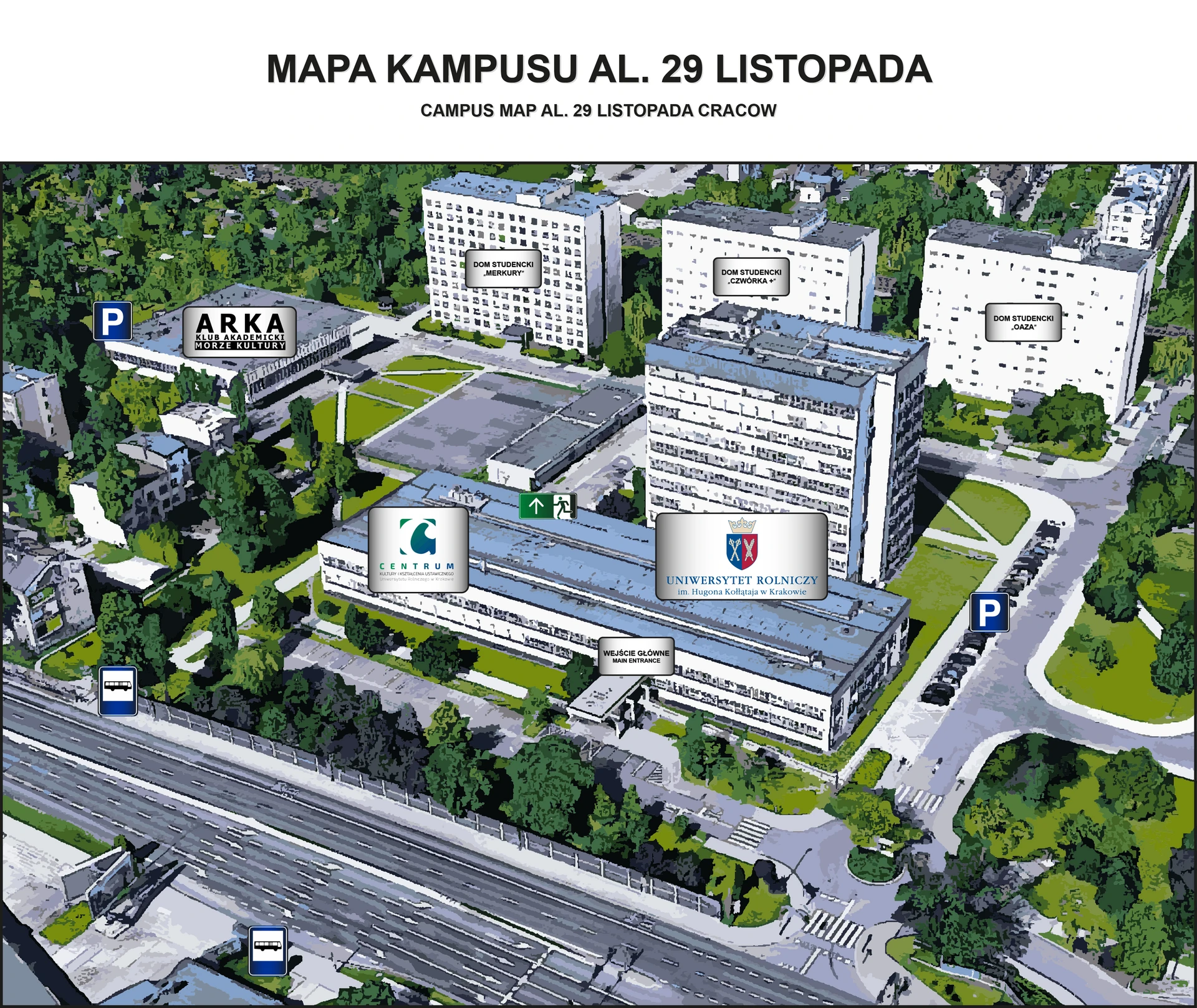 mapa kampusu